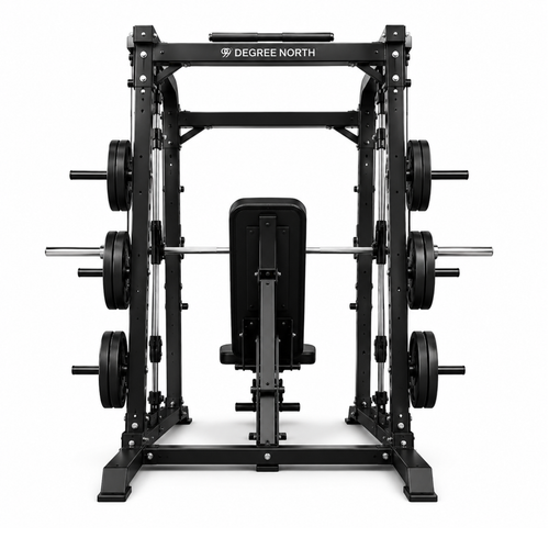 Smith Machine with Adjustable Bench
