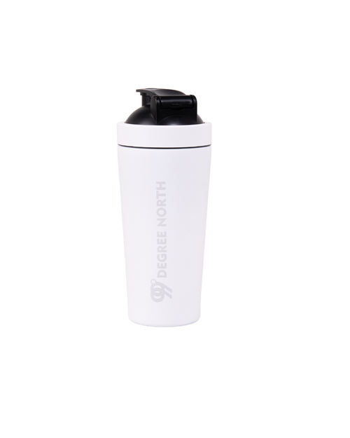 STAINLESS STEEL SHAKER (WHITE)