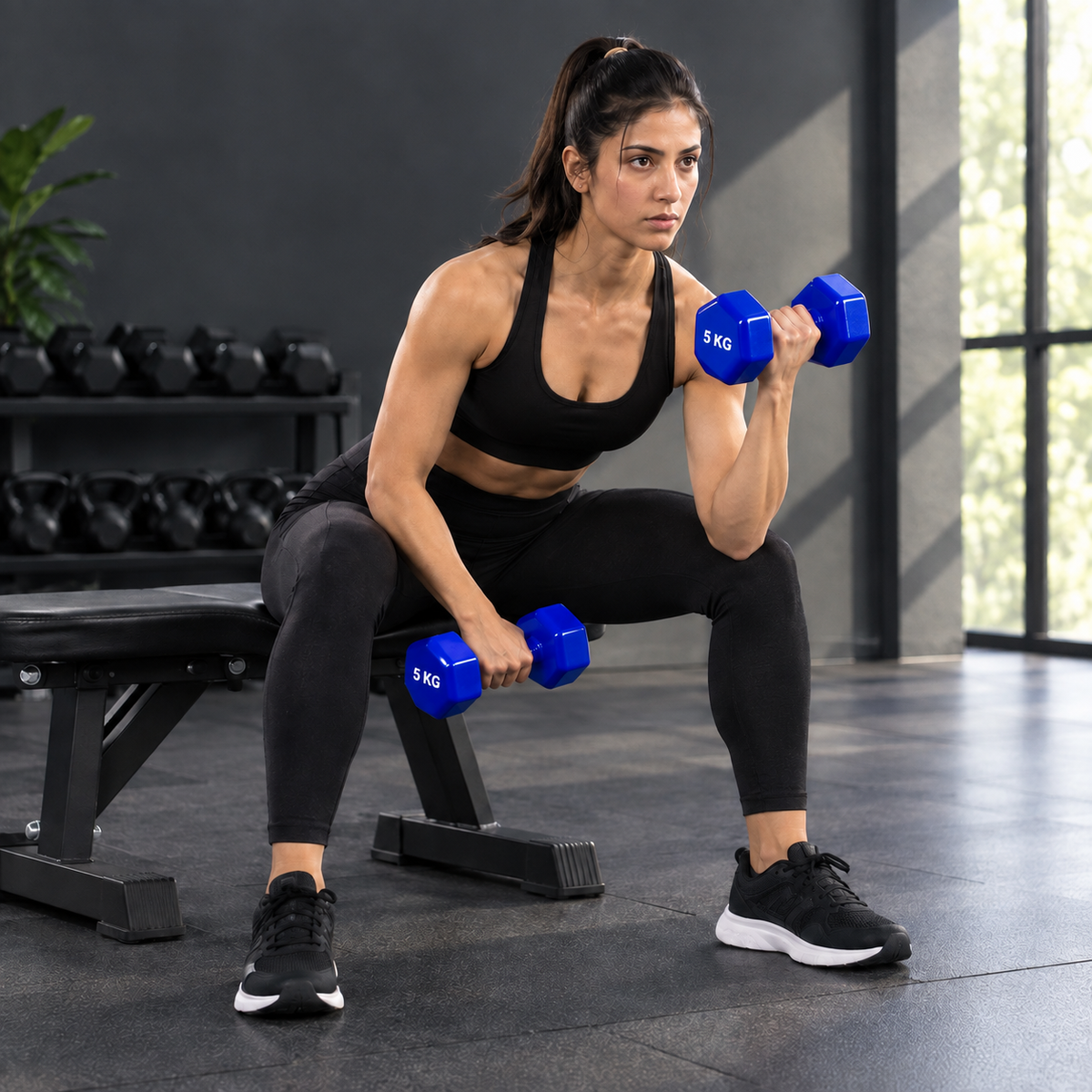 Vinyl Dumbbell