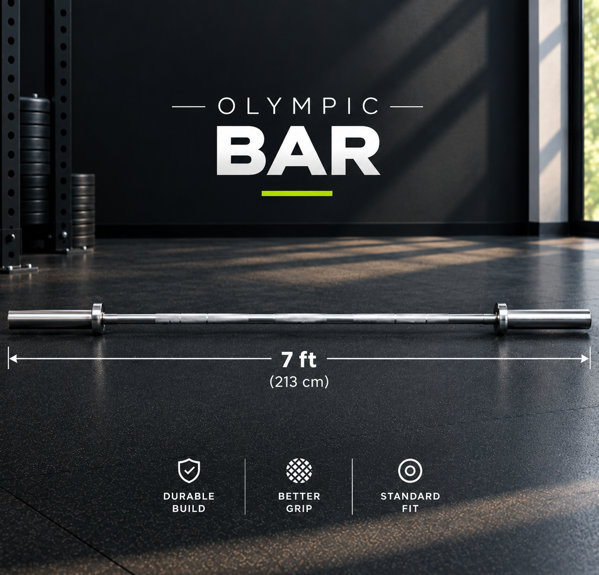 Olympic Bar – 7 FT