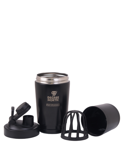 STAINLESS STEEL SHAKER PRO(BLACK)