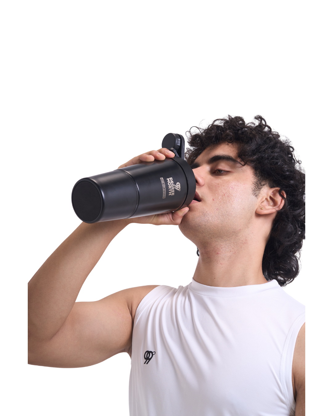 STAINLESS STEEL SHAKER PRO(BLACK)