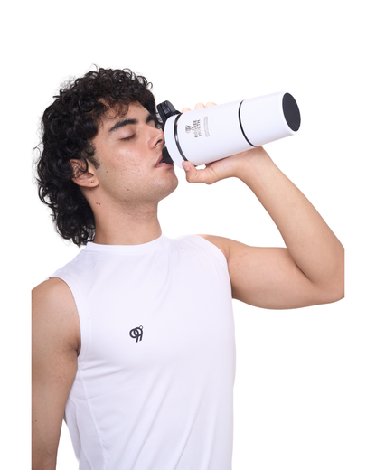 STAINLESS STEEL SHAKER PRO(WHITE)