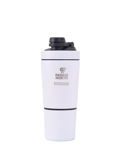 STAINLESS STEEL SHAKER PRO(WHITE)