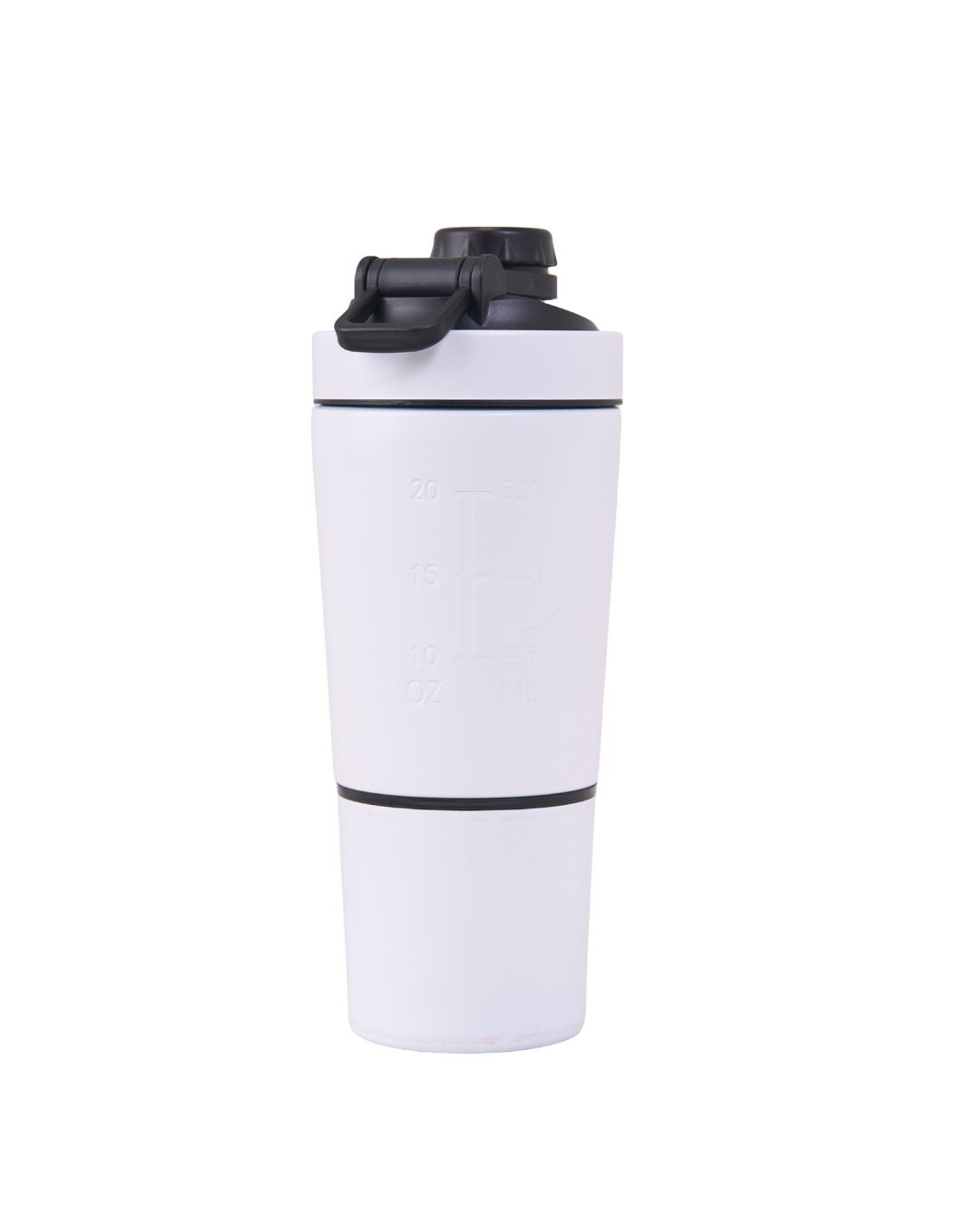 STAINLESS STEEL SHAKER PRO(WHITE)