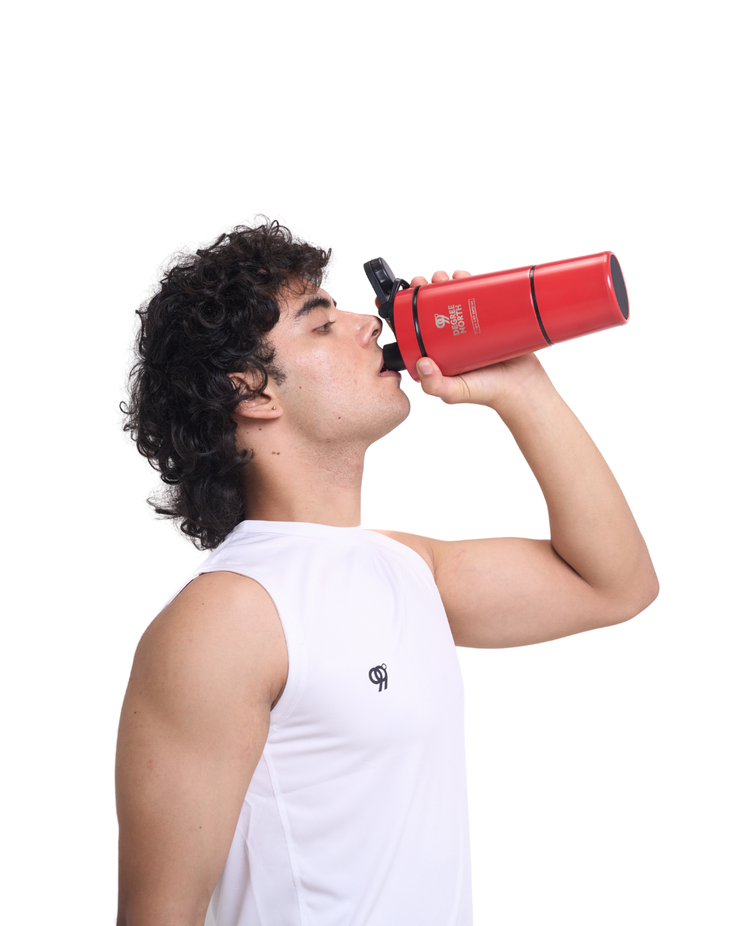 STAINLESS STEEL SHAKER PRO(RED)