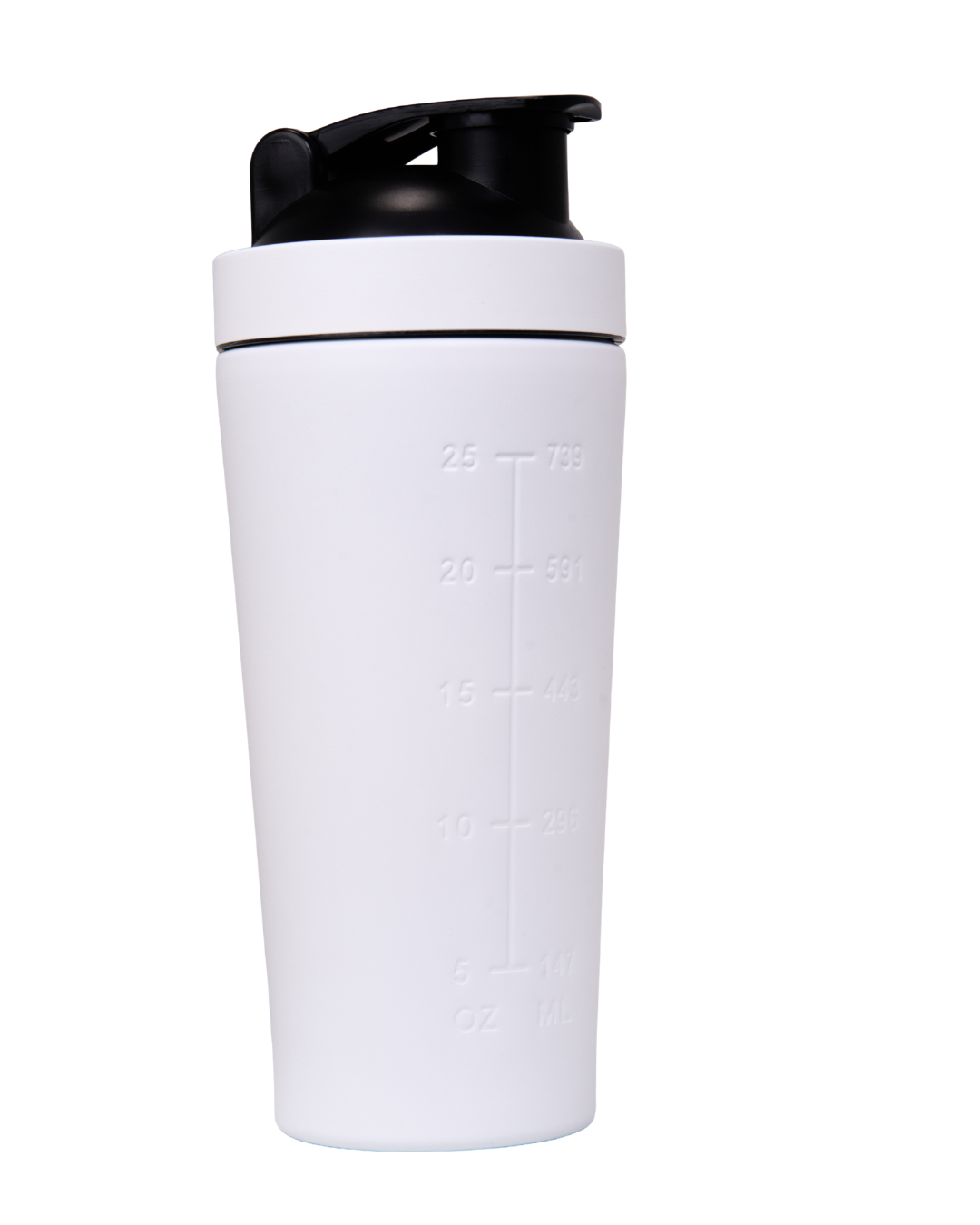 STAINLESS STEEL SHAKER (WHITE)