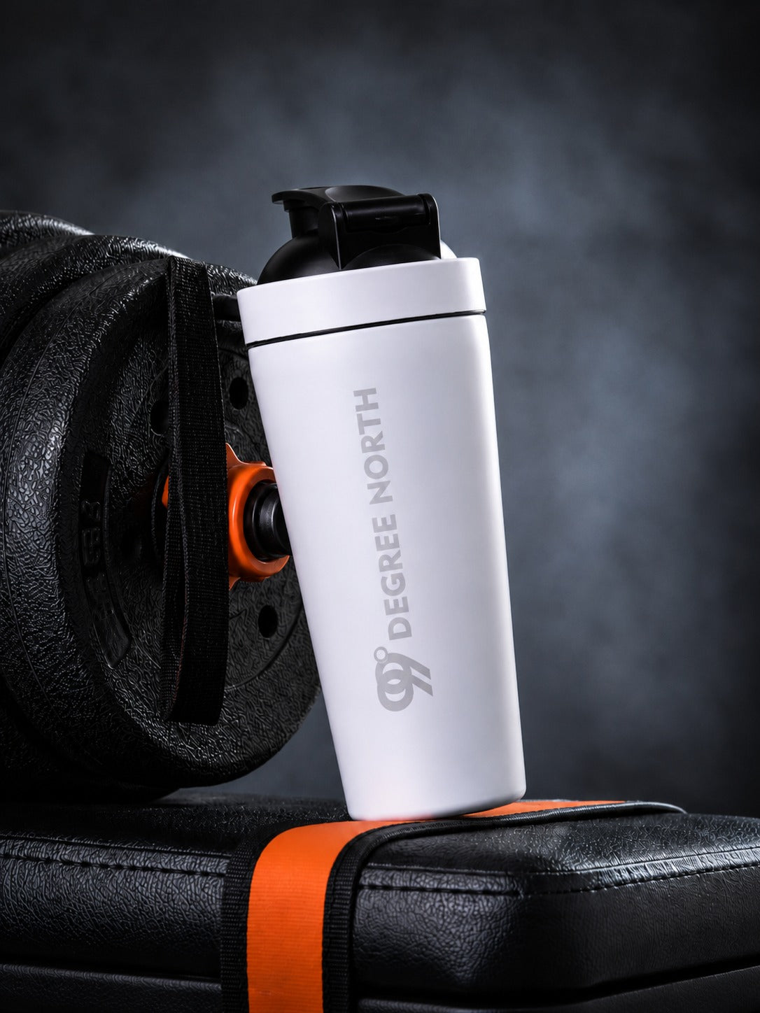 STAINLESS STEEL SHAKER (WHITE)