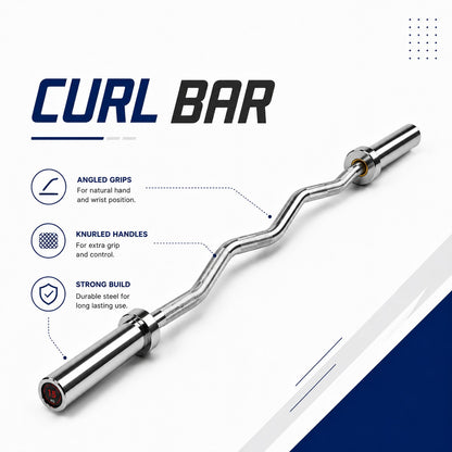 Curl Bar – 4 FT