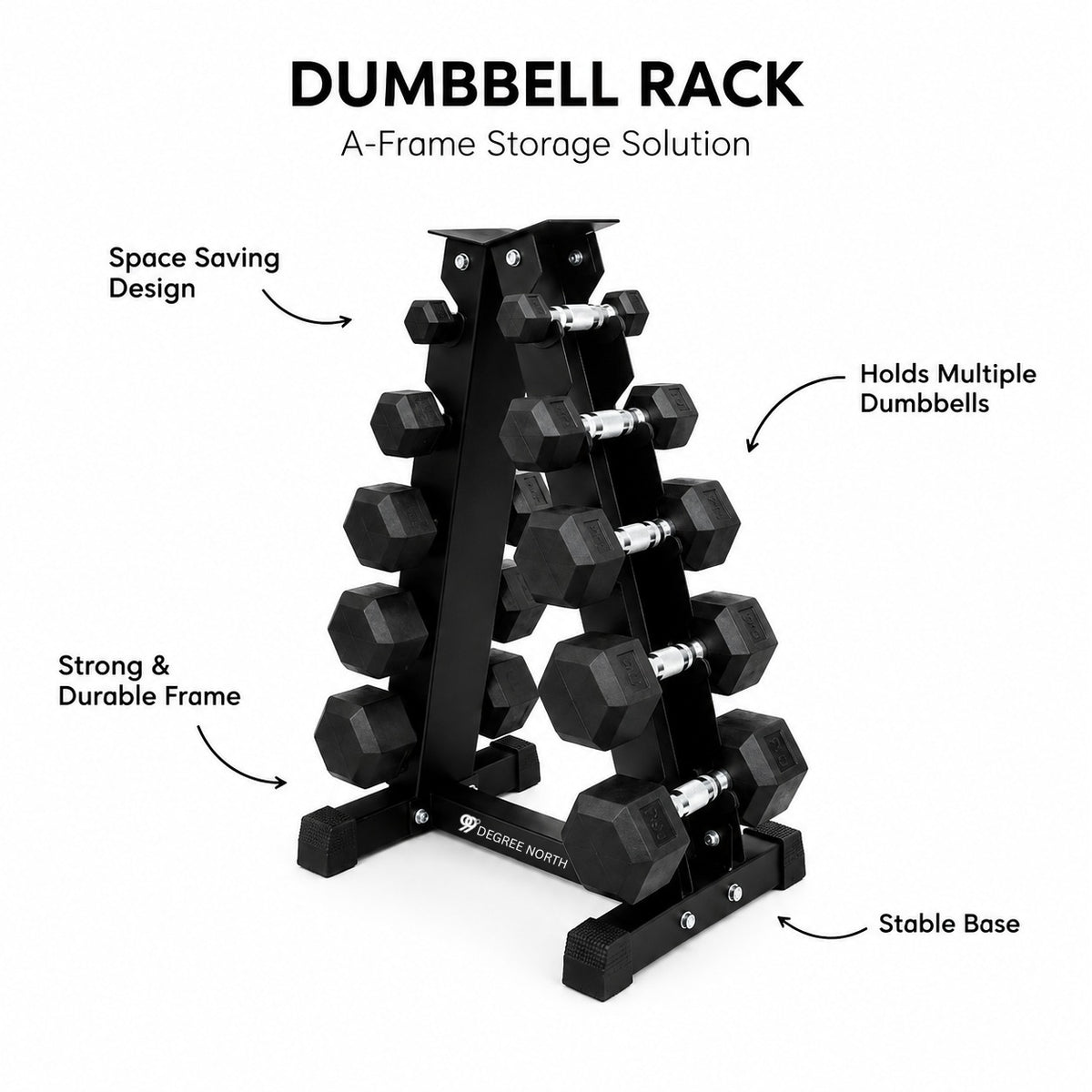 A-Shaped Dumbbell Rack