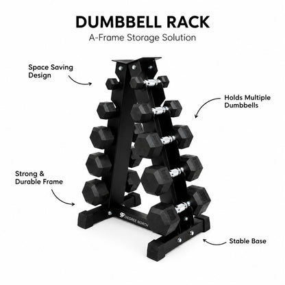 A-Shaped Dumbbell Rack