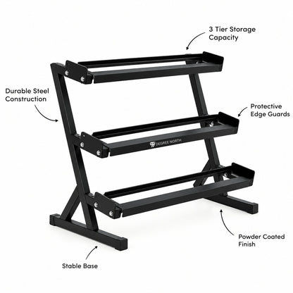 Dumbbell Rack – 3 Tier