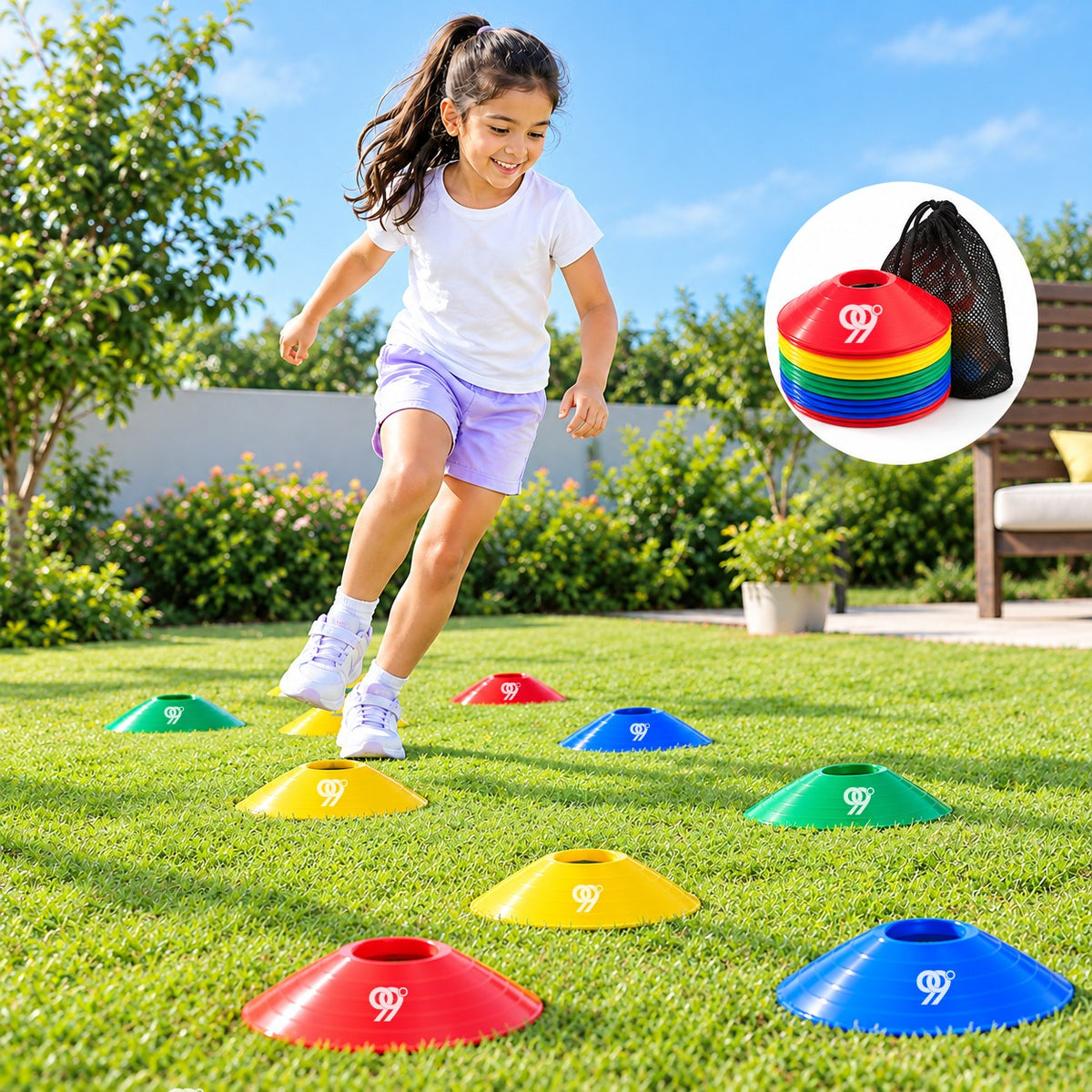 Saucer Cone pack of 10