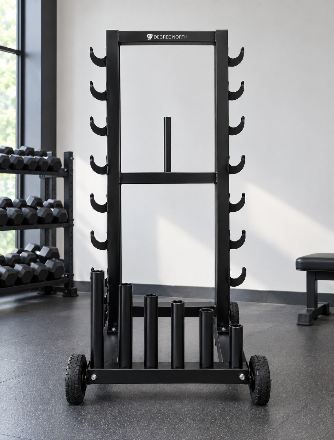 Dumbbell Rack with Plate & Rod