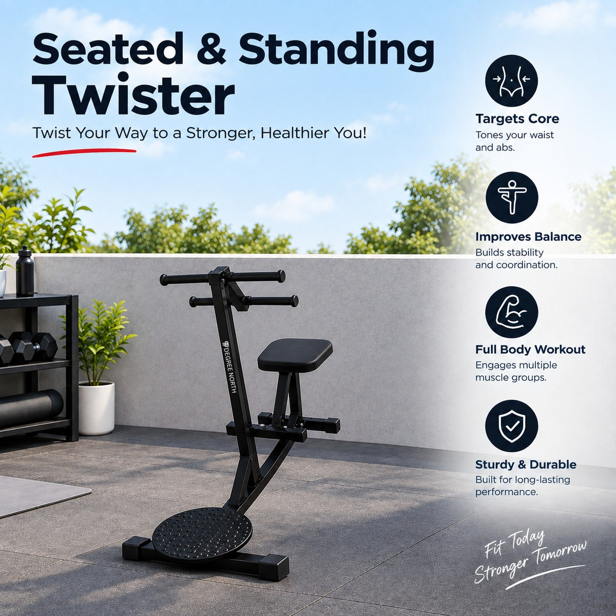 Seated & Standing Twister