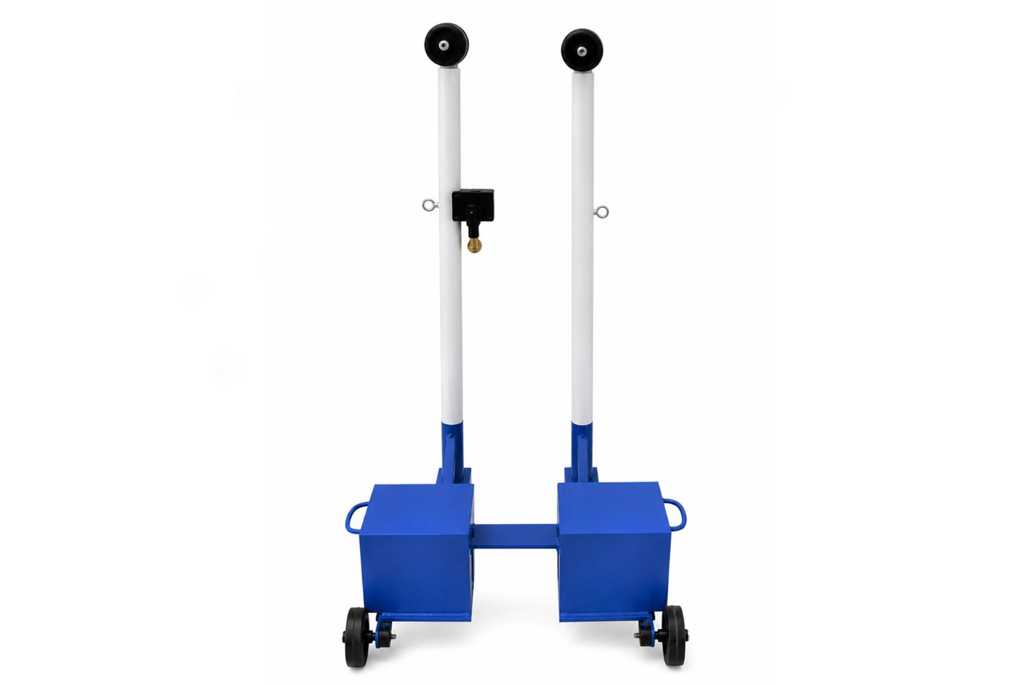Portable Box Type Pole with Iron Pulley and Ratchet