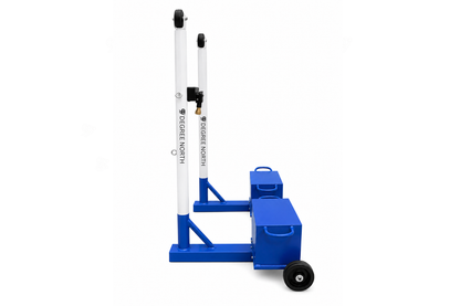 Portable Box Type Pole with Iron Pulley and Ratchet