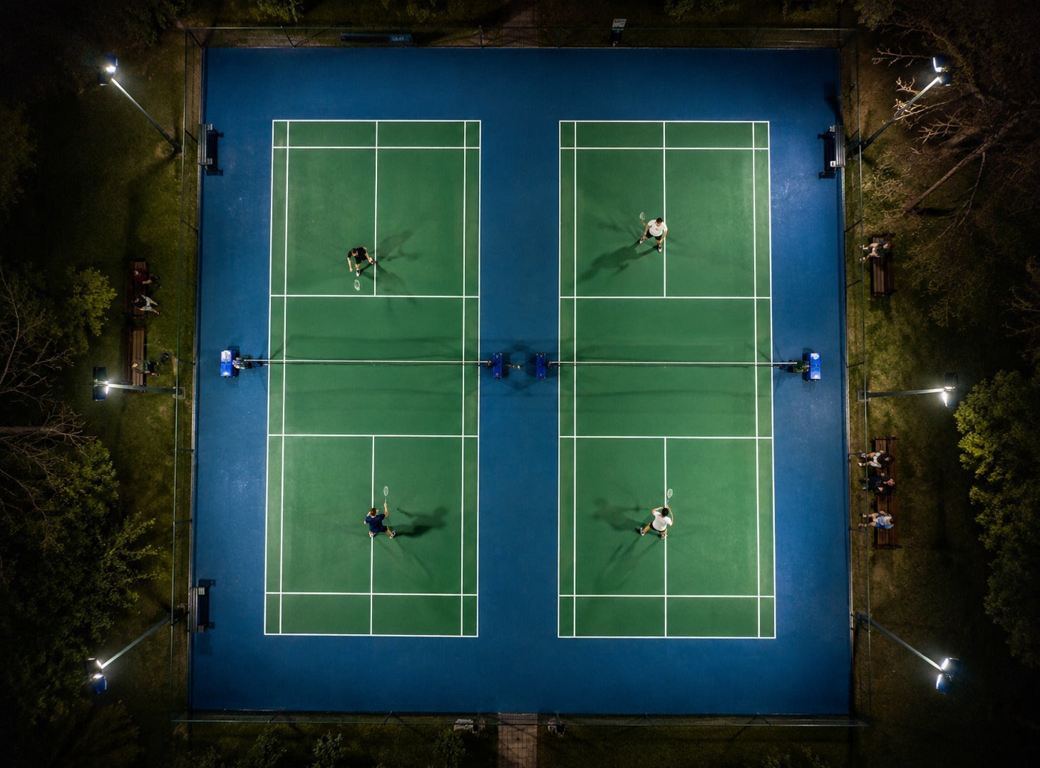 Badminton court