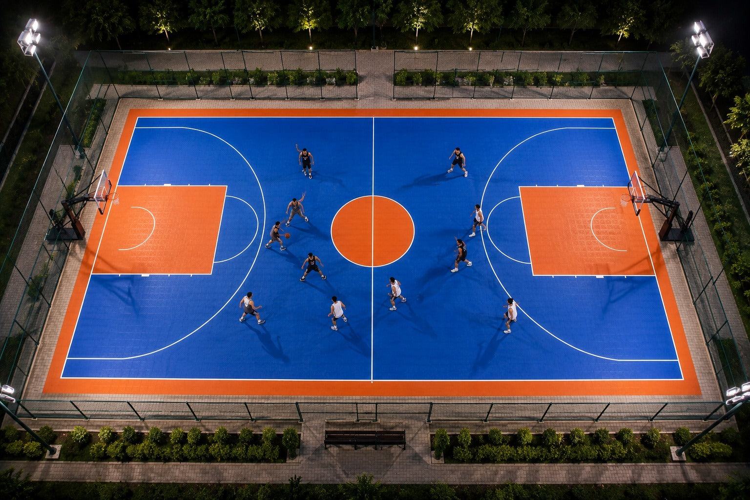 Basketball court
